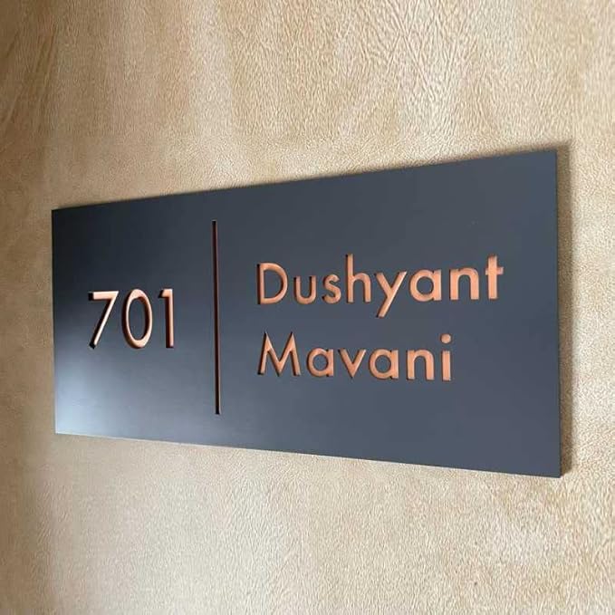 Personalized Name Plate